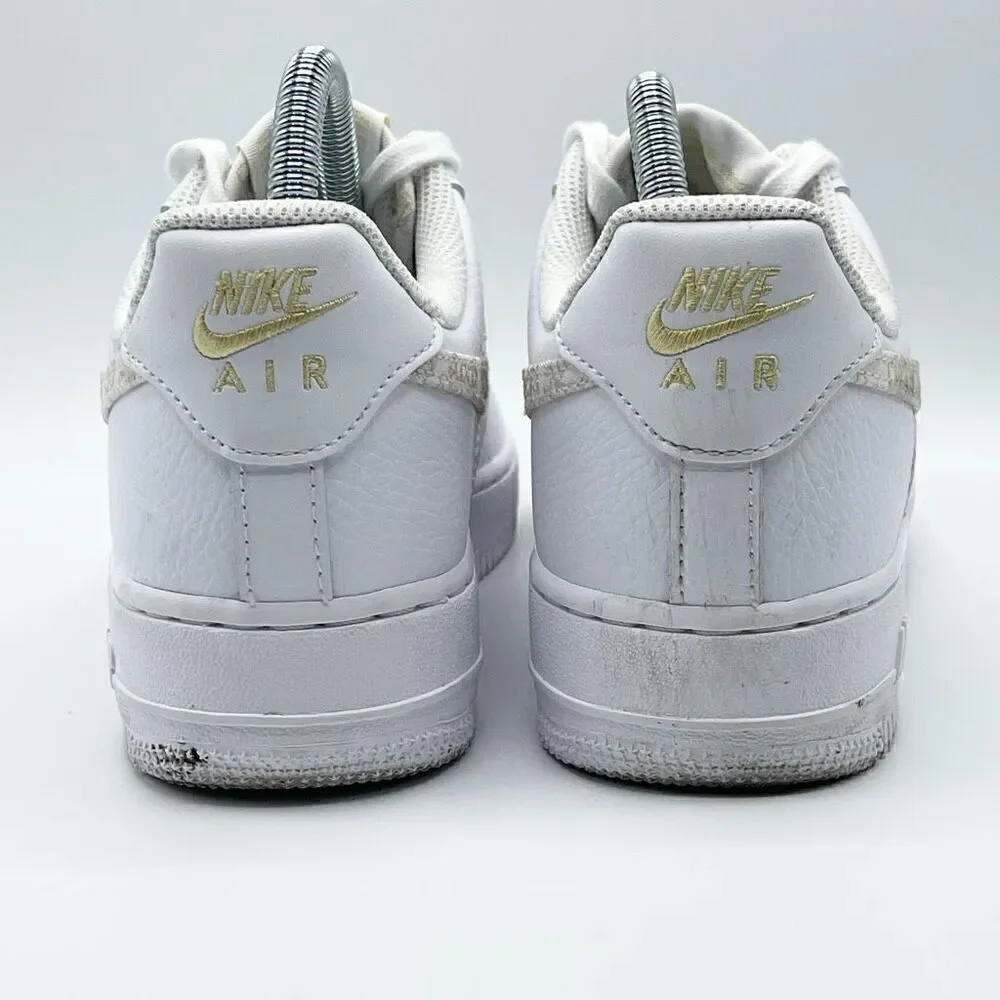 Nike Air Force 1 Flower Swoosh ‘07 Sneakers - Women’s US 7.5